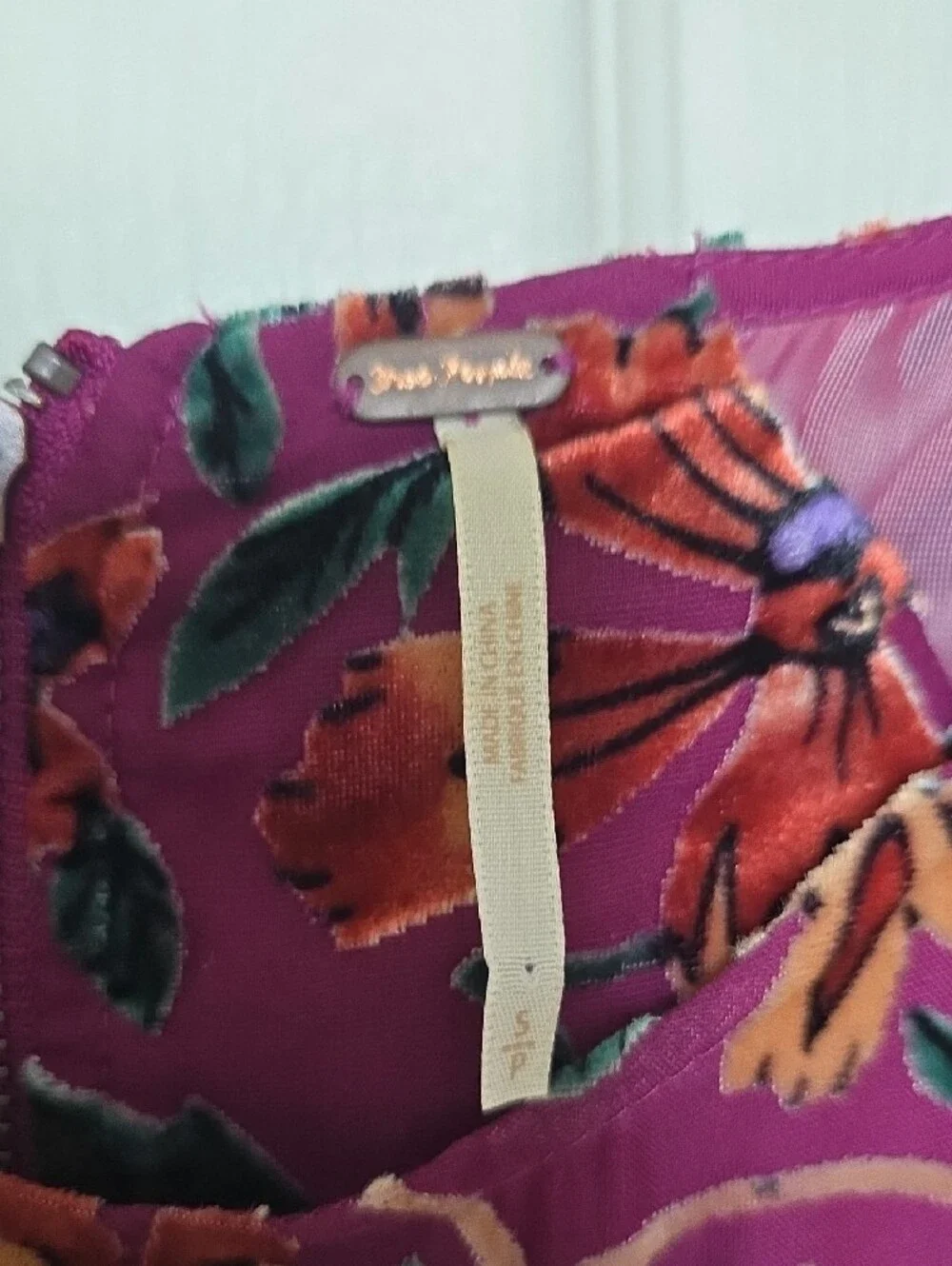 Free People plum mini